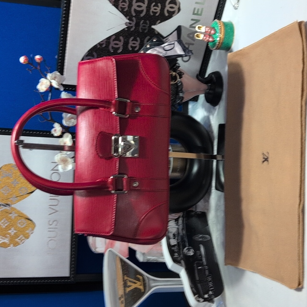 Louis Vuitton Red Epi Leather Segur PM